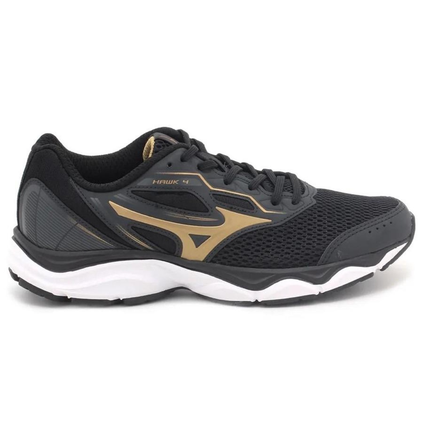 Kit Tênis Mizuno Wave Hawk 4 - Masculino + Par de Meia - Foto 2