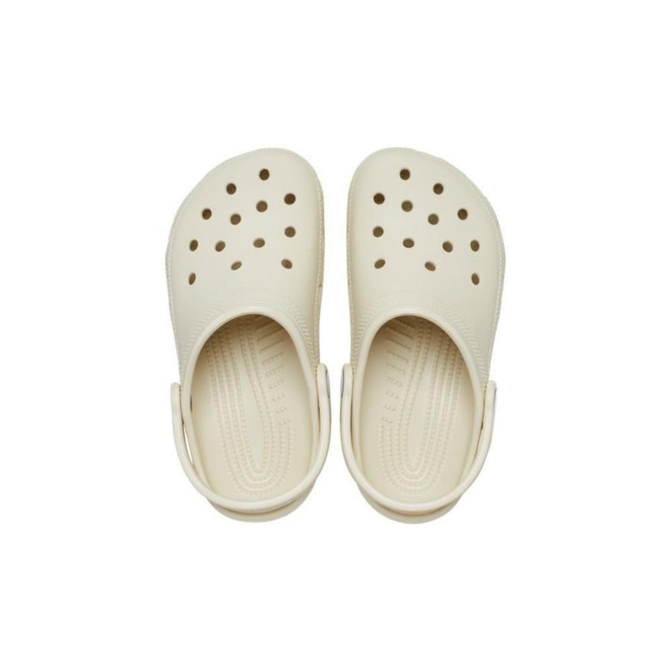 Sandália Crocs Classic Clog Kids Bone - Unissex - Foto 5