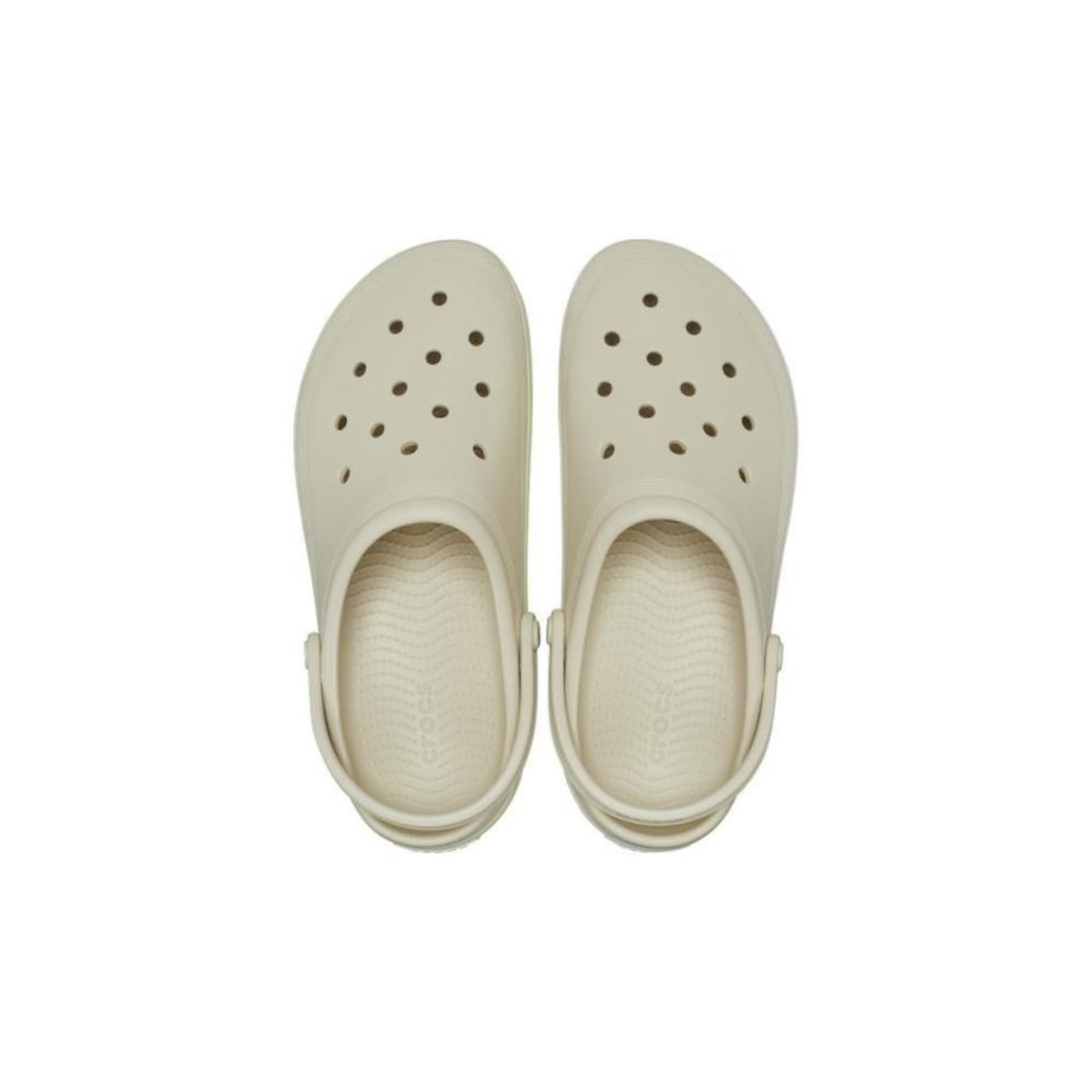 Sandália Crocs Off Court Clog Bone - Unissex - Foto 5