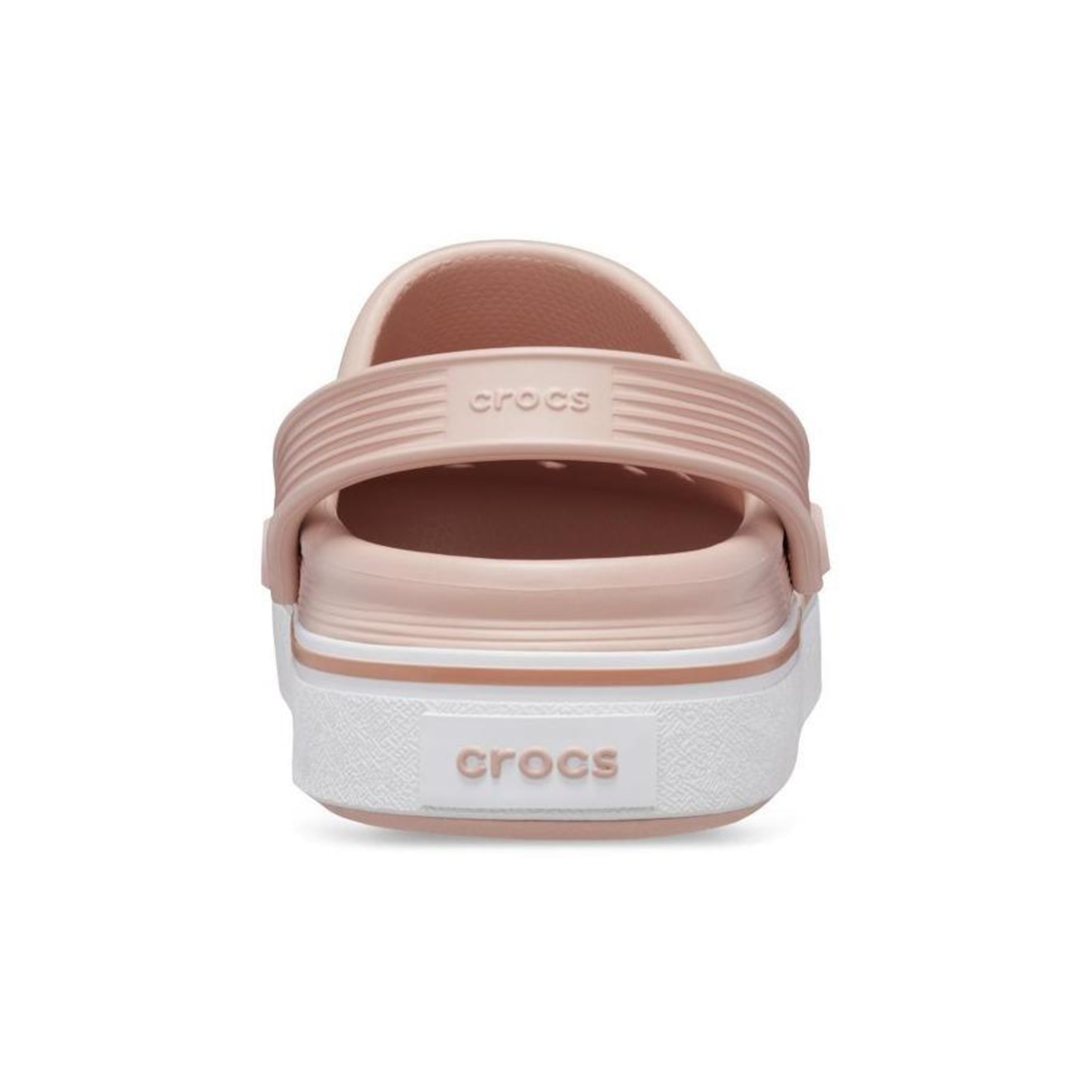 Sandália Crocs Off Court Clog Pink Clay - Unissex - Foto 6