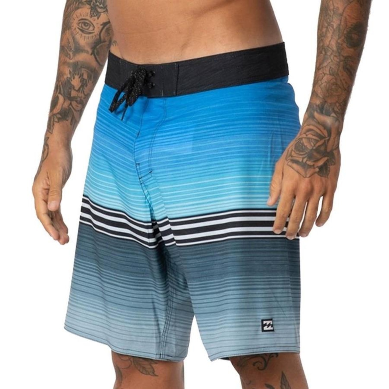 Bermuda Billabong All Day Heather Stripe Pro - Masculina - Foto 2