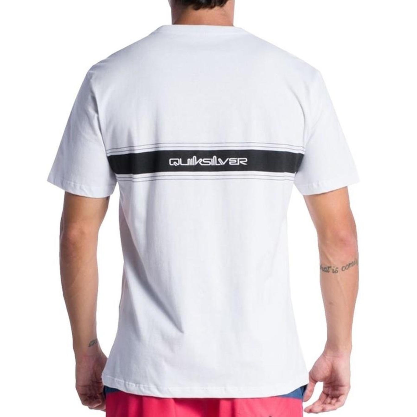 Camiseta Quiksilver New Lines Block - Masculina - Foto 2