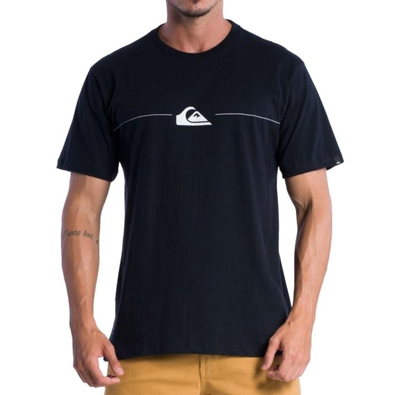 Camiseta Quiksilver New Lines - Masculina - Foto 1