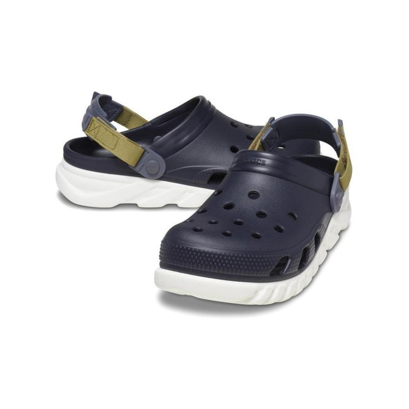 Sandália Crocs Duet Max II Clog Deep - Unissex - Foto 4