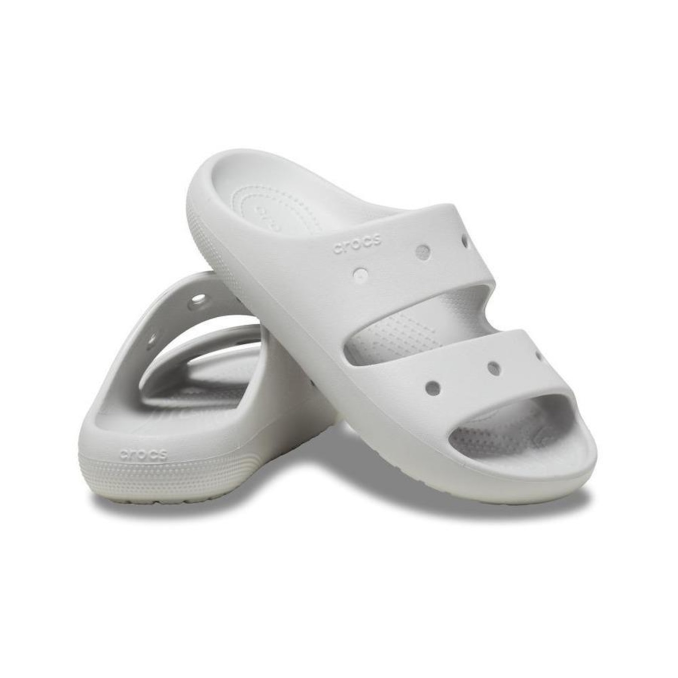 Sandália Crocs Sandal V10 Atmosphere - Unissex - Foto 4