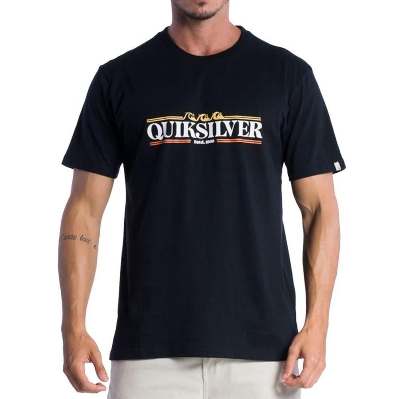 Camiseta Quiksilver Gradient Line - Masculina - Foto 1