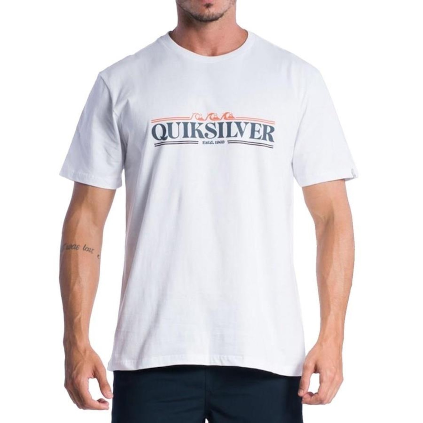 Camiseta Quiksilver Gradient Line - Masculina - Foto 1