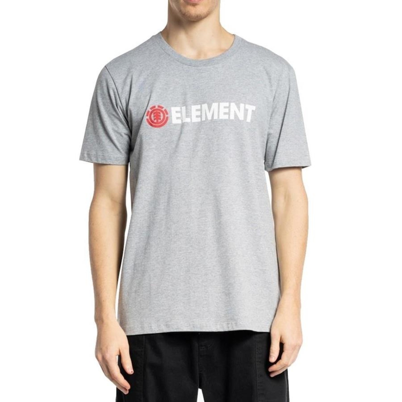 Camiseta Element Blazin Cinza - Masculina - Foto 1