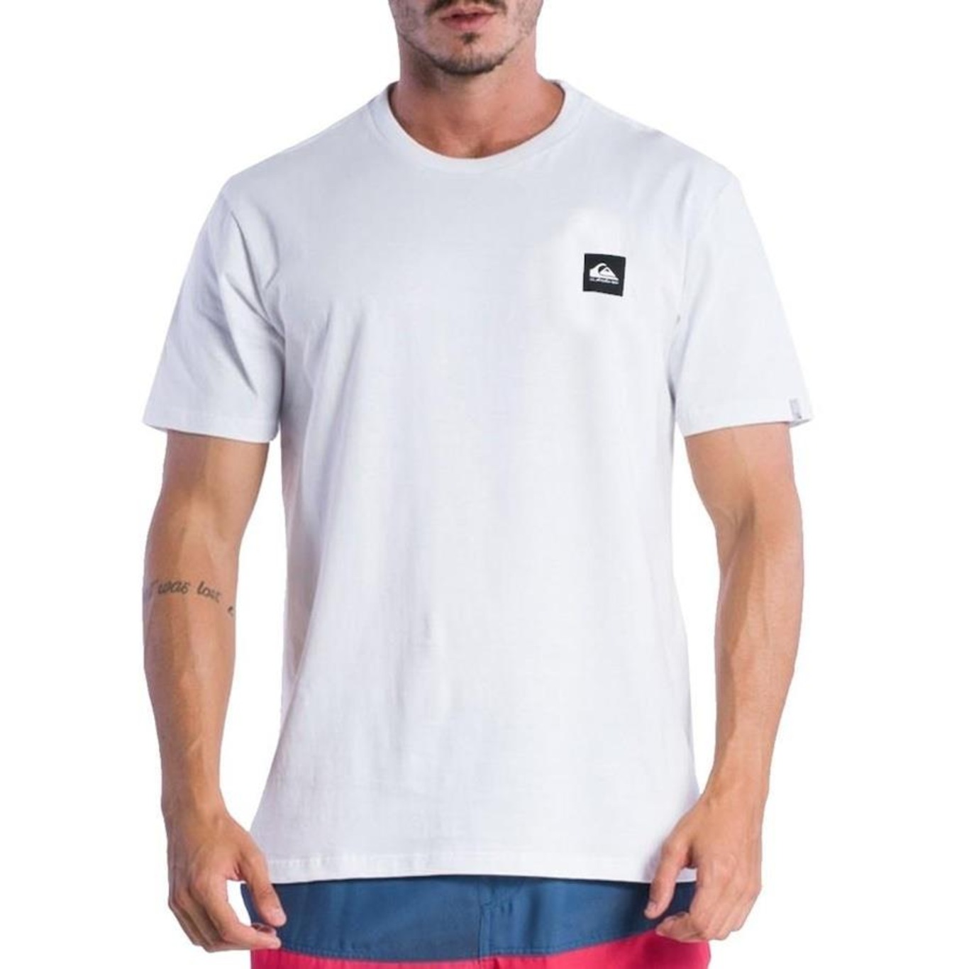 Camiseta Quiksilver Omni Square - Masculina - Foto 1