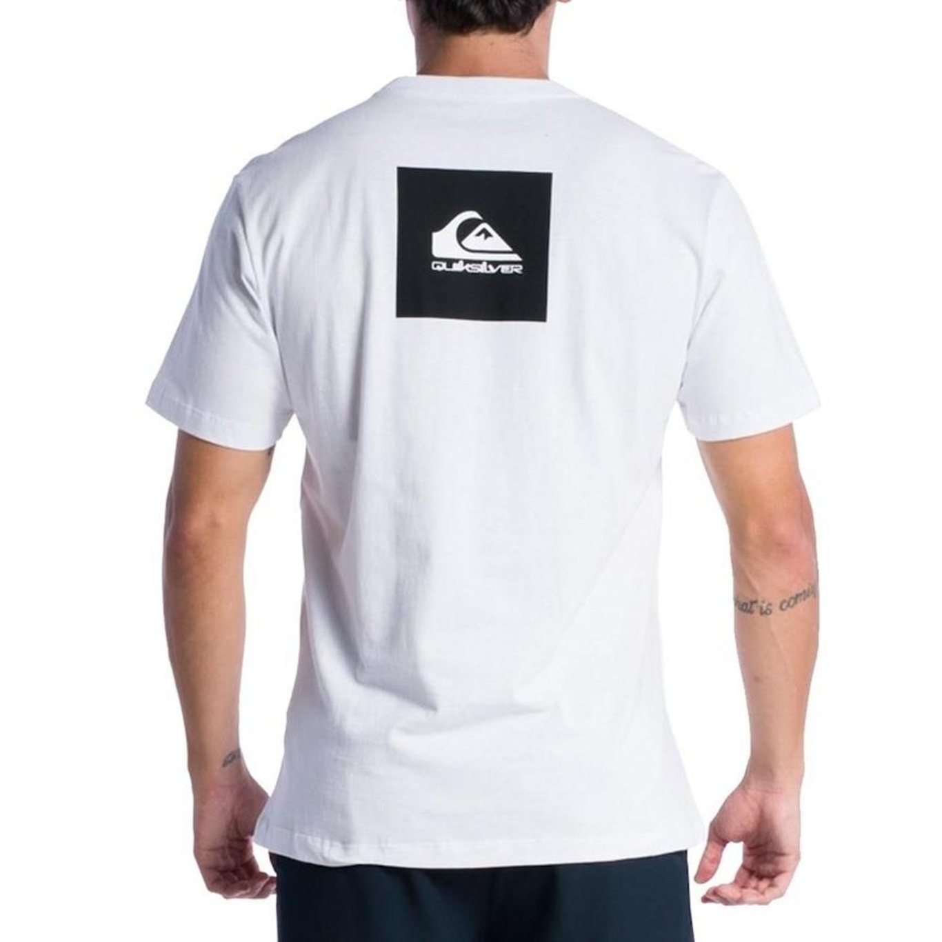 Camiseta Quiksilver Omni Square - Masculina - Foto 2