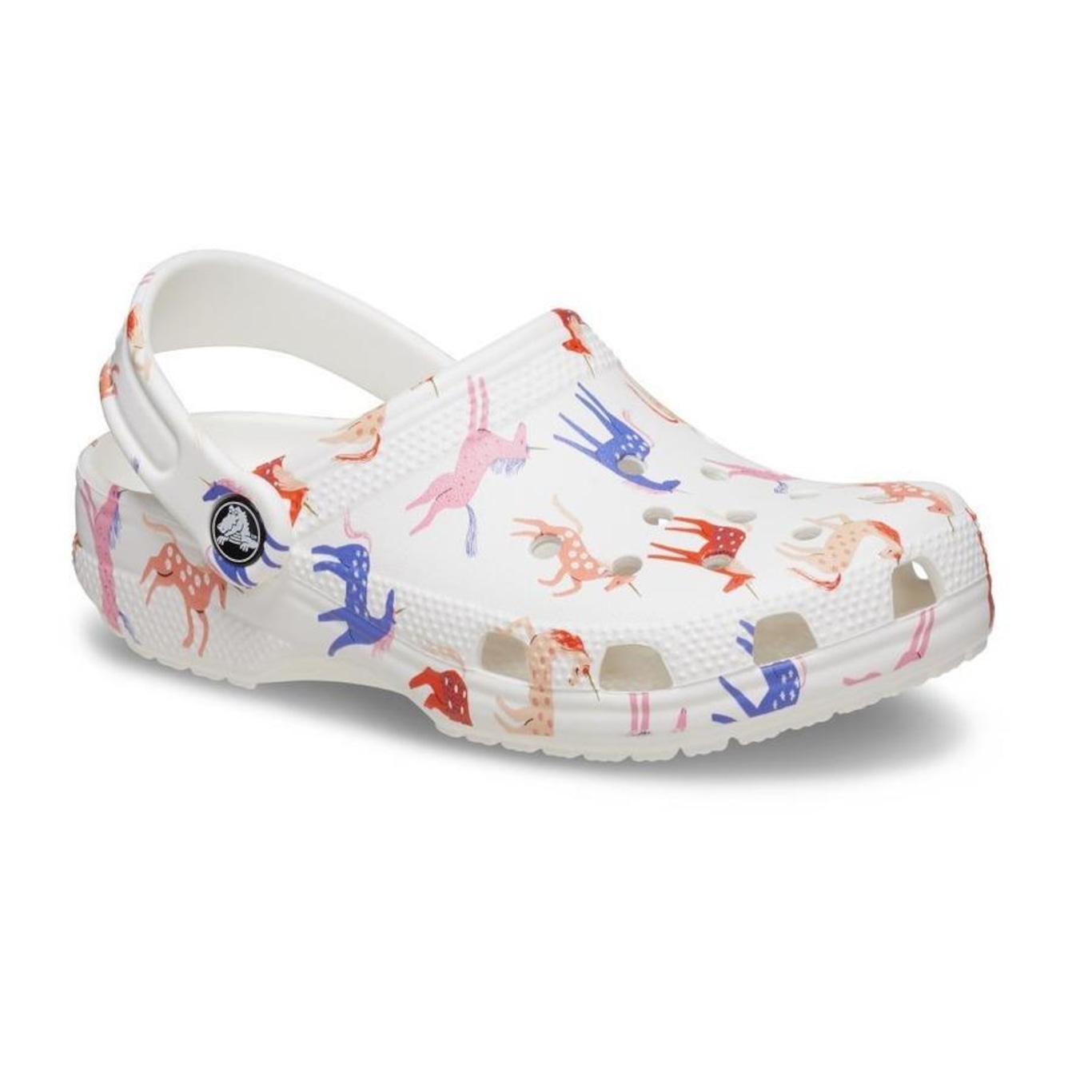 Sandália Crocs Classic Character Print Clog T Unico - Unissex - Foto 2