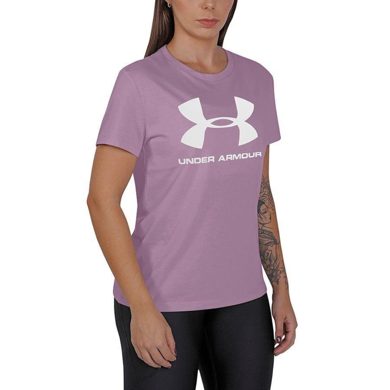 Camiseta Under Armour Live Sportstyle - Feminina - Foto 1