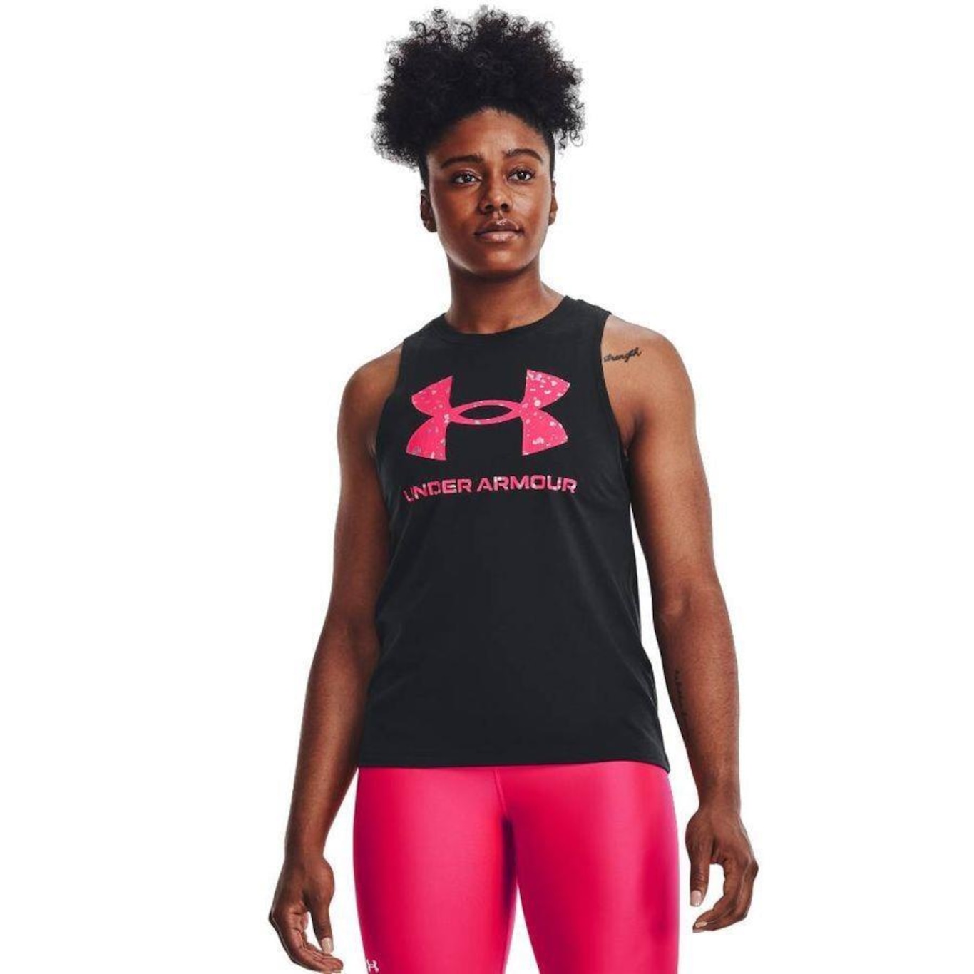 Camiseta Regata Under Armour Live Sport - Feminina - Foto 1