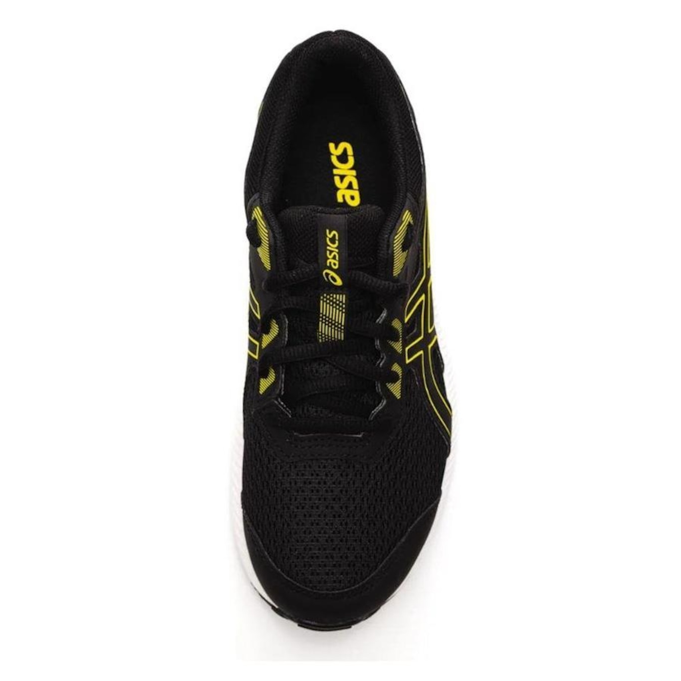 Tênis Asics Contend Gs Black Bright - Masculino - Foto 2