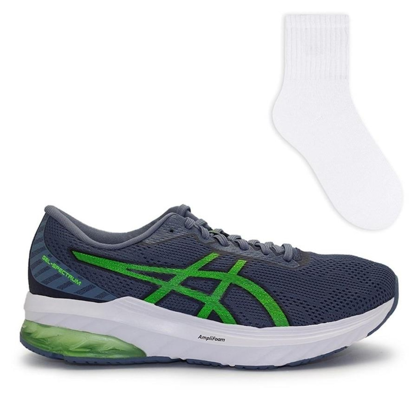 Tênis Asics Masculino Gel-Spectrum + Meia Color Sports Masculino - Foto 1