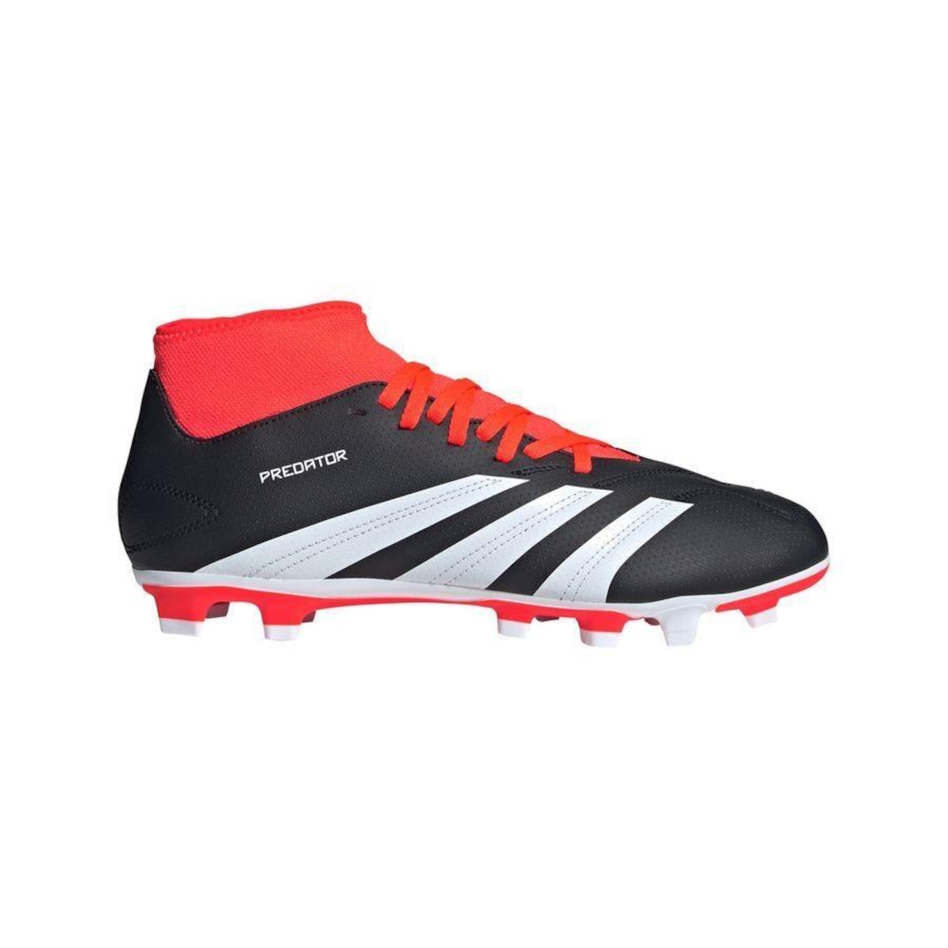 Chuteira de Campo adidas Predator Club Sock Fxg - Adulto - Foto 1