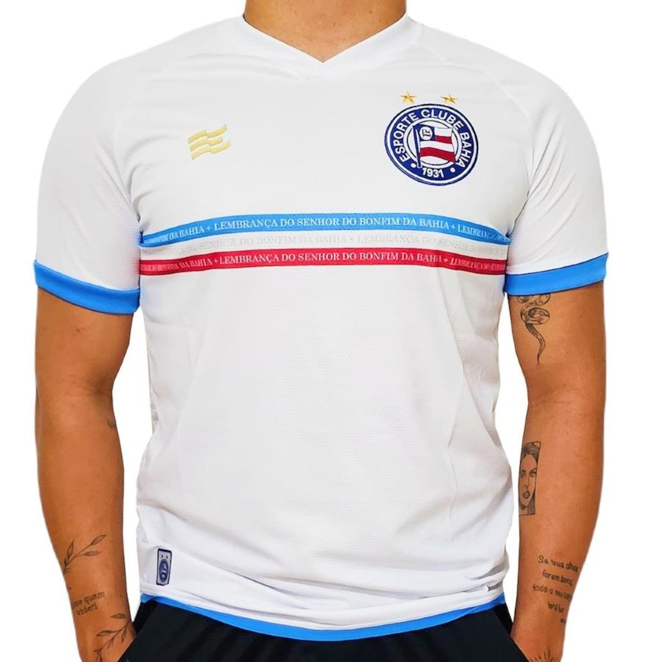 Camisa Masulina Jogo 2 Bahia 2023 Tricolor