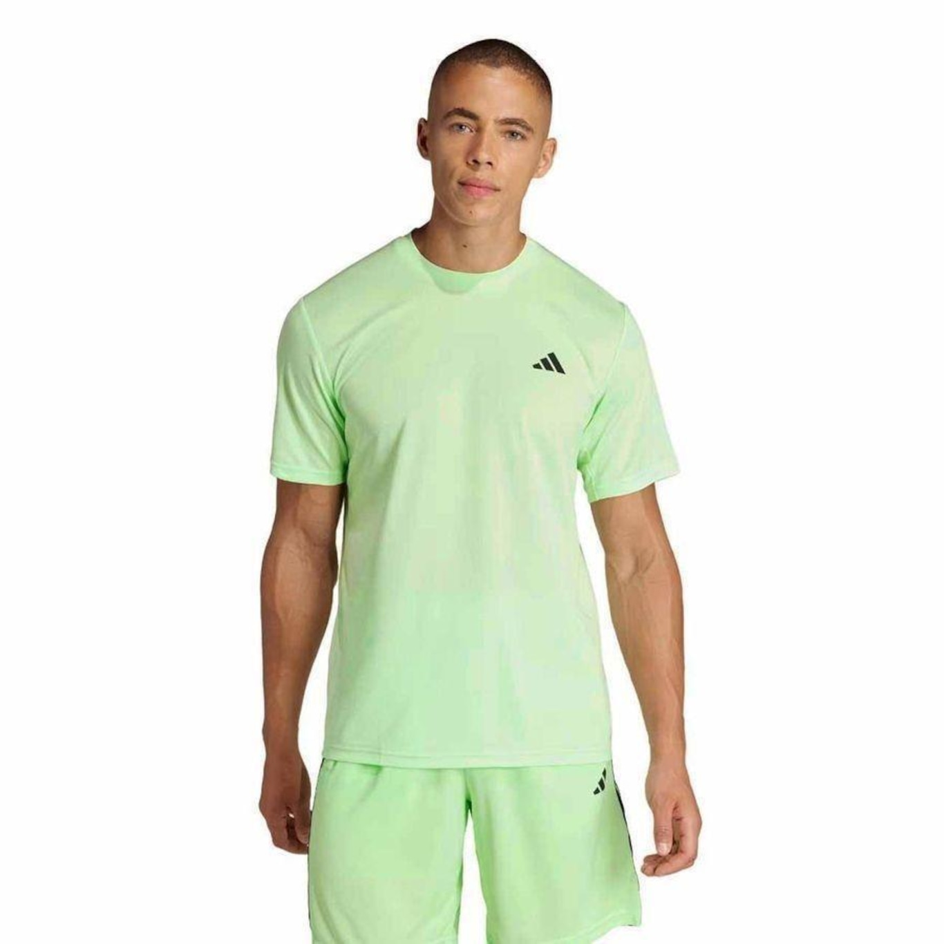 Camiseta adidas M/C Essentials Base - Masculina - Foto 2