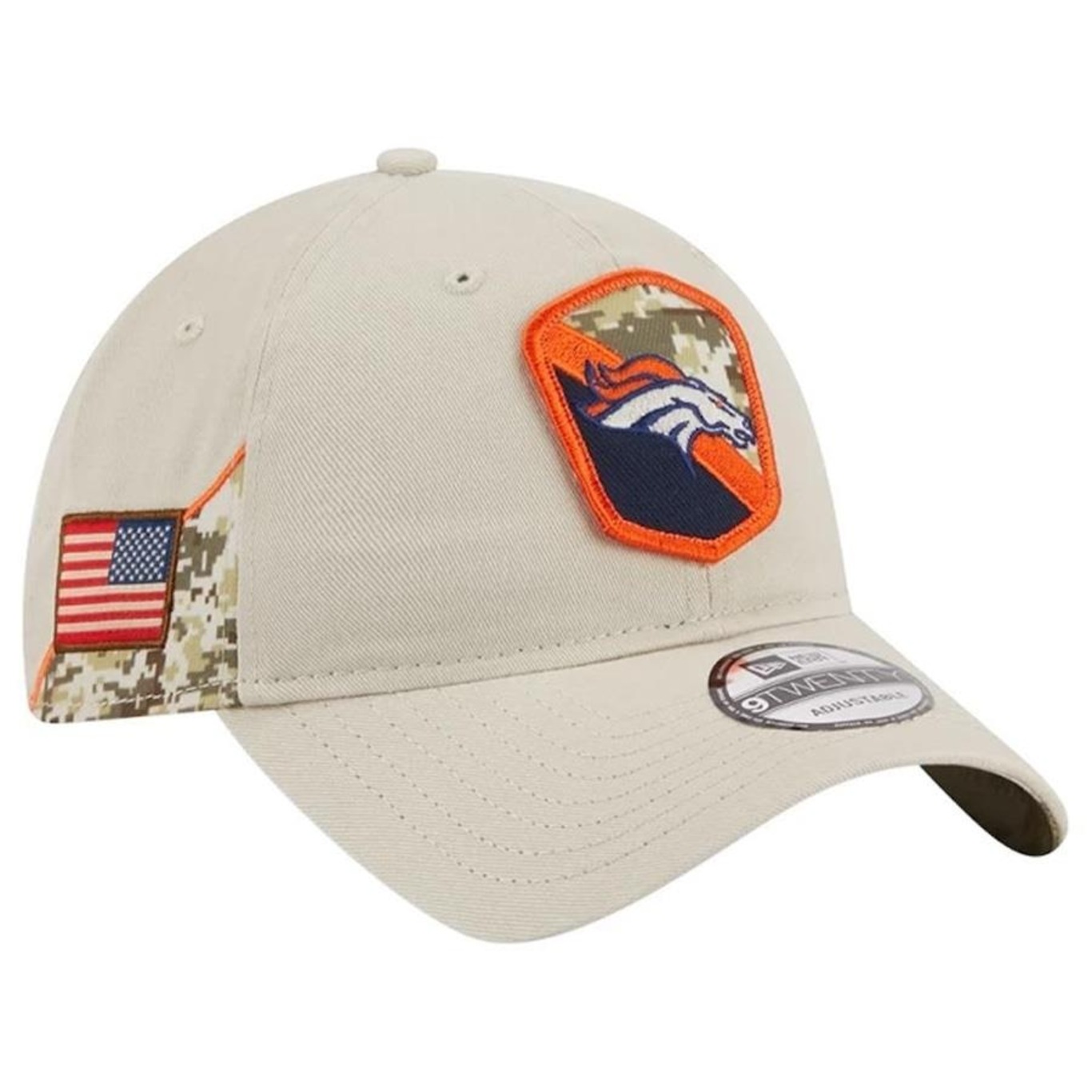 Boné Aba Curva New Era 920 Denver Broncos Salute To Service Strapback