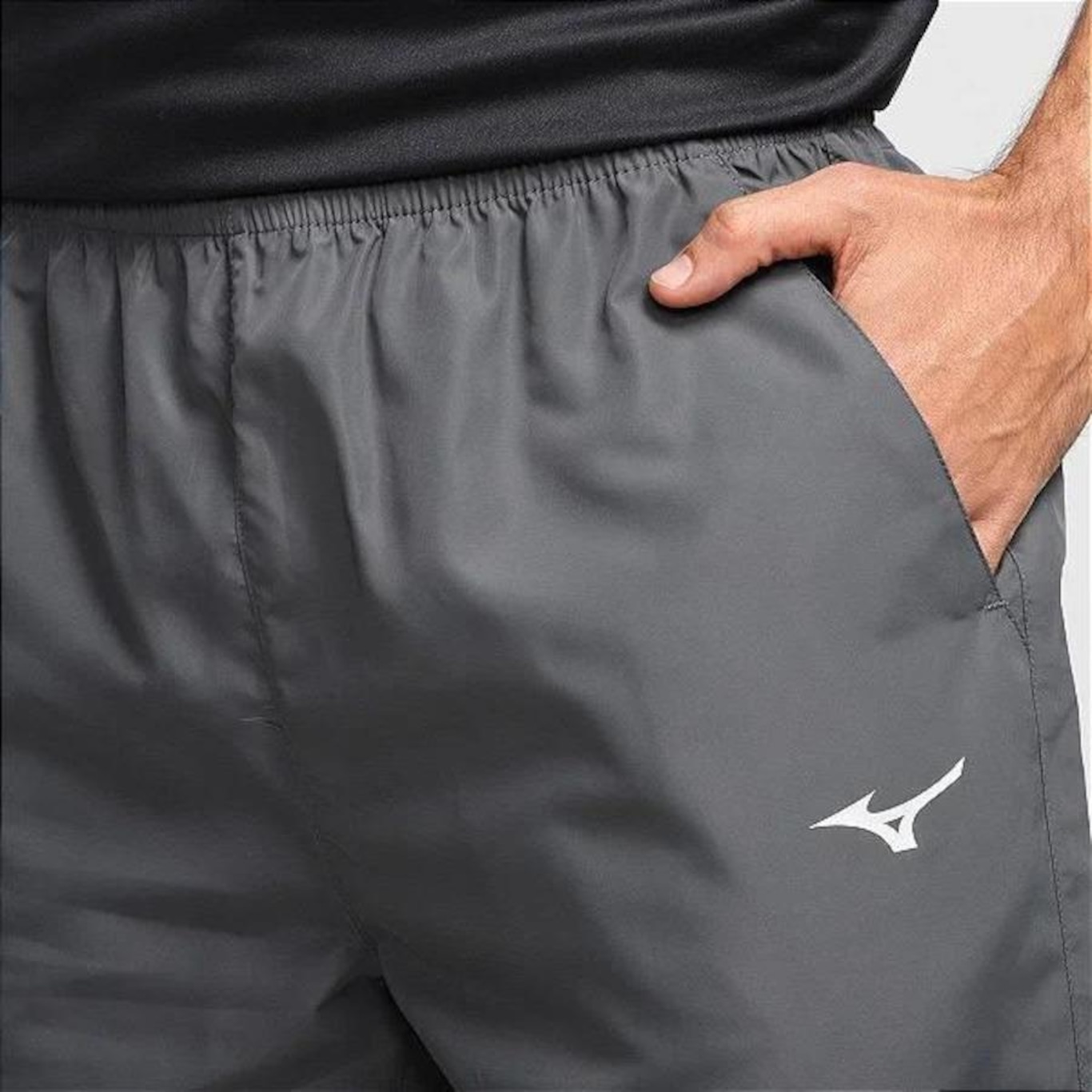 Bermuda Mizuno Big Logo - Masculina - Foto 3