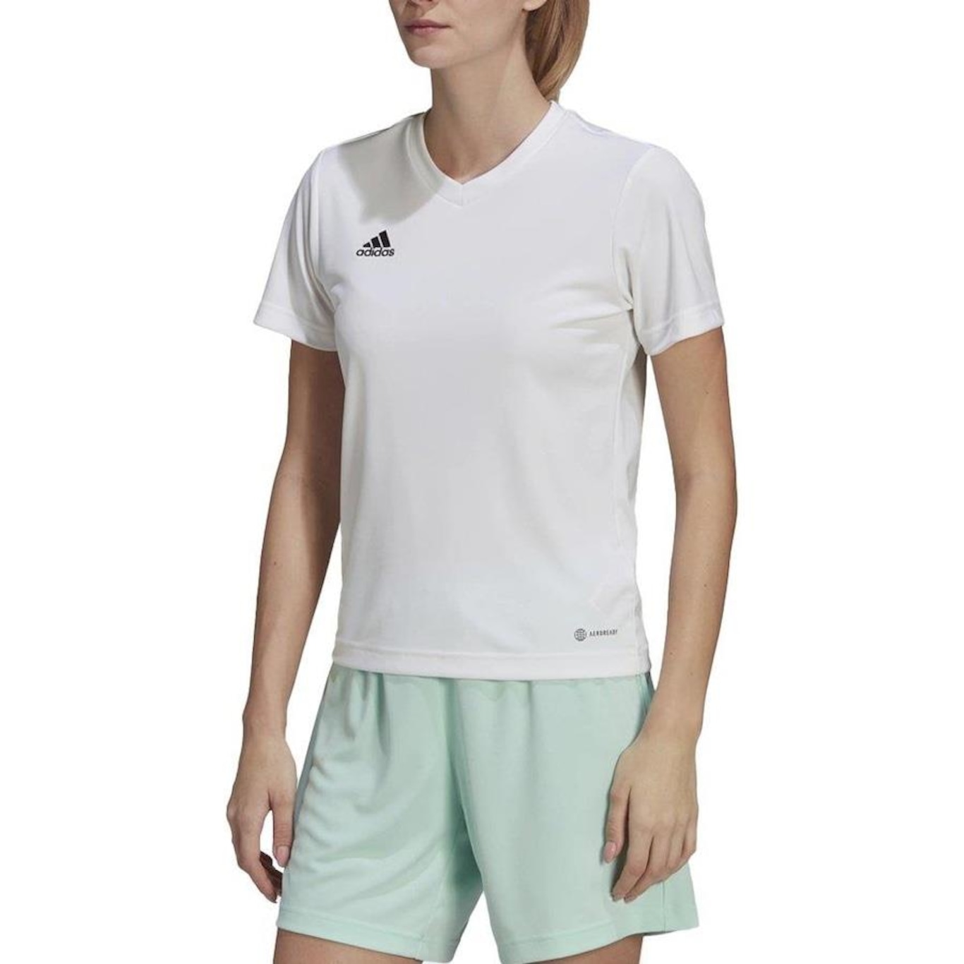 Camiseta adidas Entrada 22 - Feminina - Foto 1