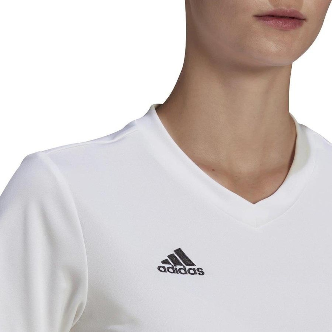 Camiseta adidas Entrada 22 - Feminina - Foto 3