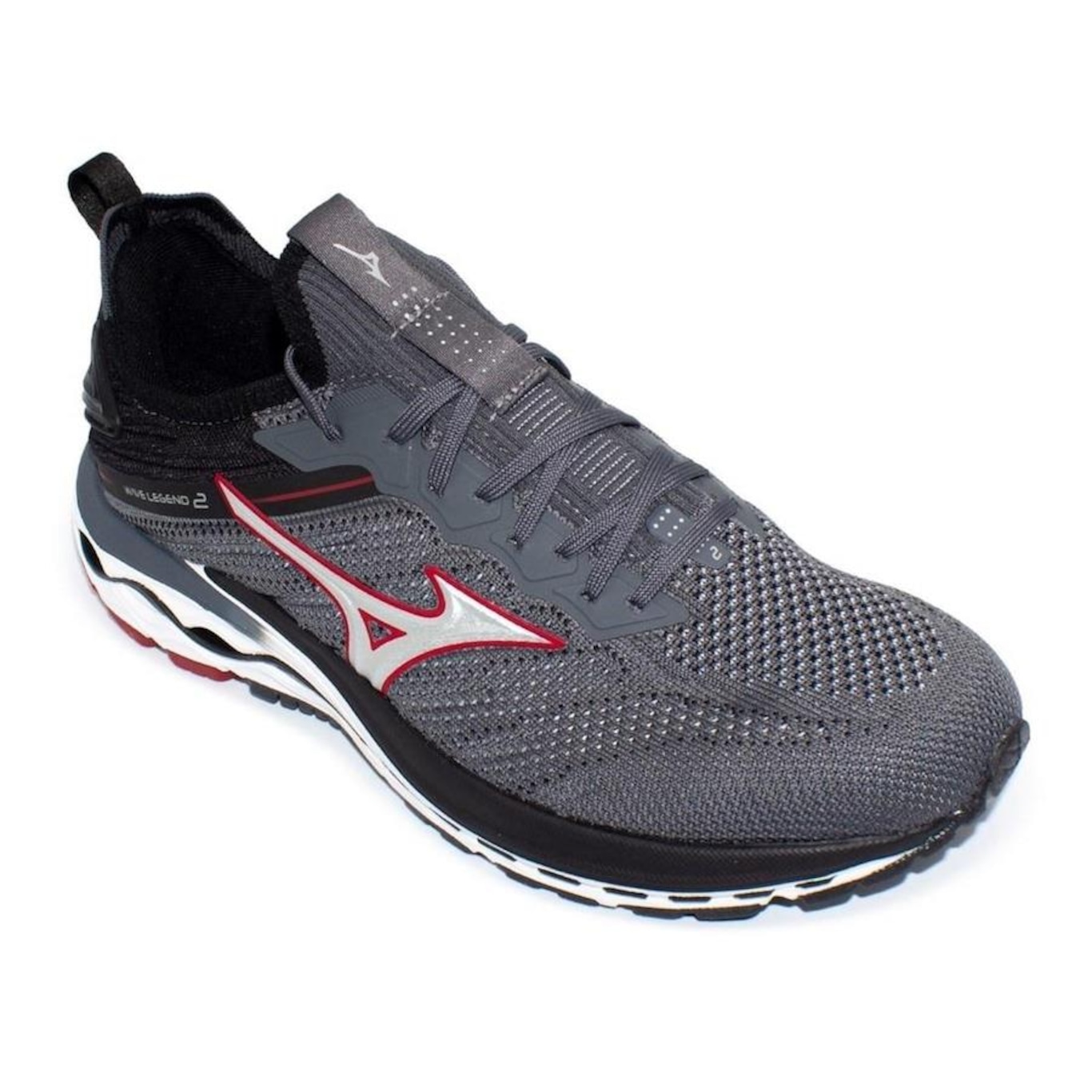 Tênis Mizuno Masculino Wave Legend 2 Corrida + Meia Color Sports Masculino - Foto 2