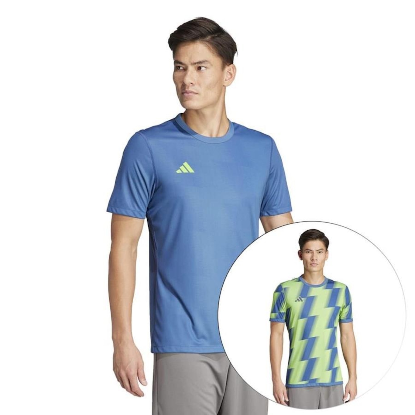 Camiseta adidas Reversível 24 - Masculina - Foto 1