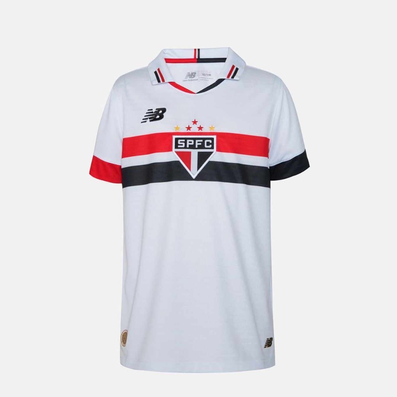 Camisa do São Paulo I 24 New Balance Juvenil Torcedor - Foto 1