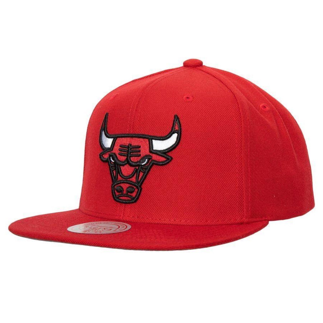 Boné Aba Reta Mitchell & Ness Nba Team Ground Chicago Bulls - Adulto - Foto 1