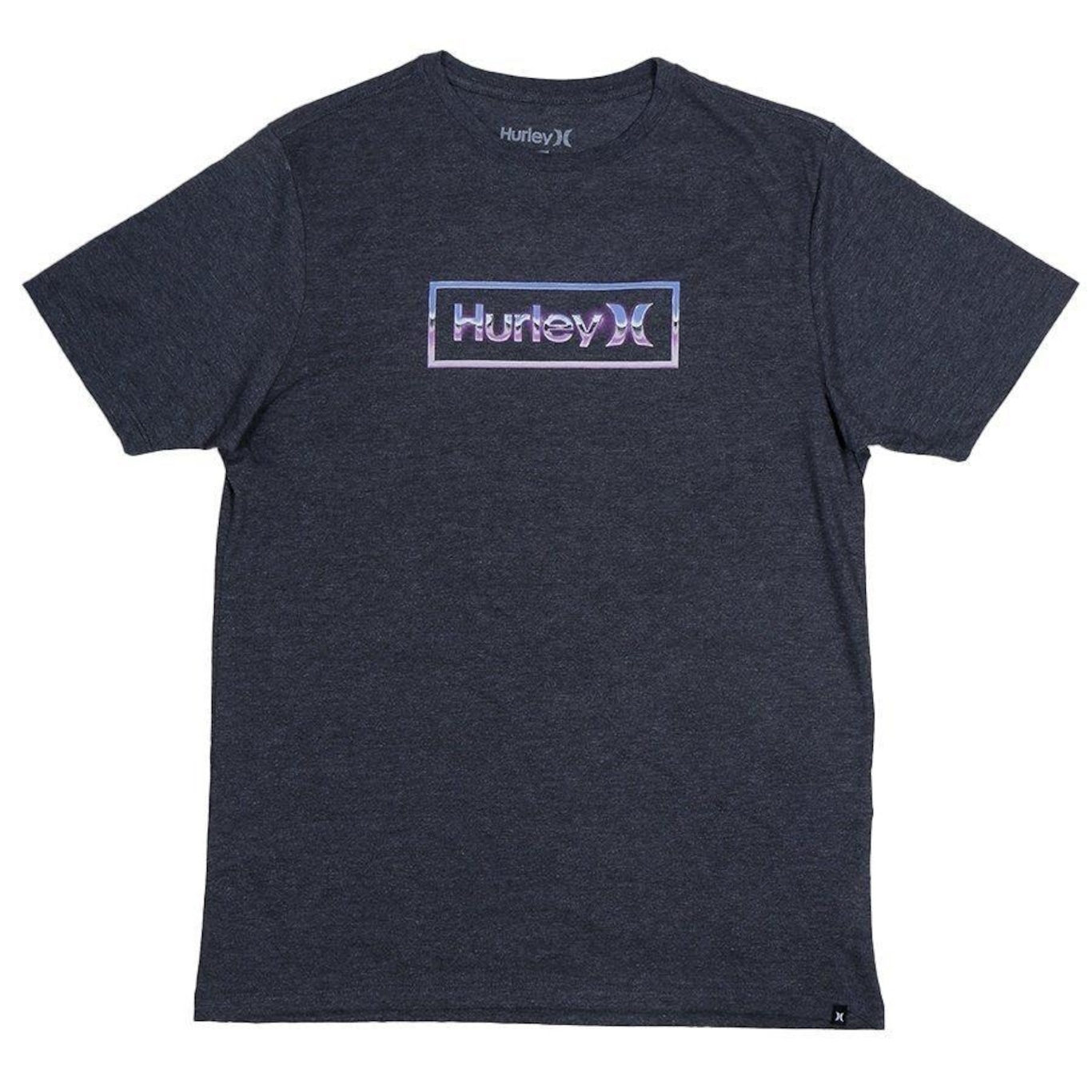 Camiseta Hurley Silk Chrome - Masculina - Foto 1