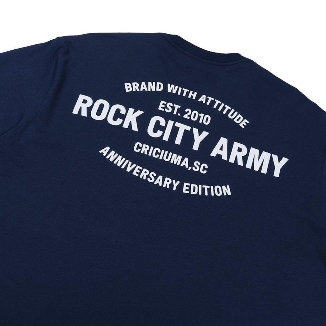 Camiseta Rock City Brand With Attitude - Masculina - Foto 4