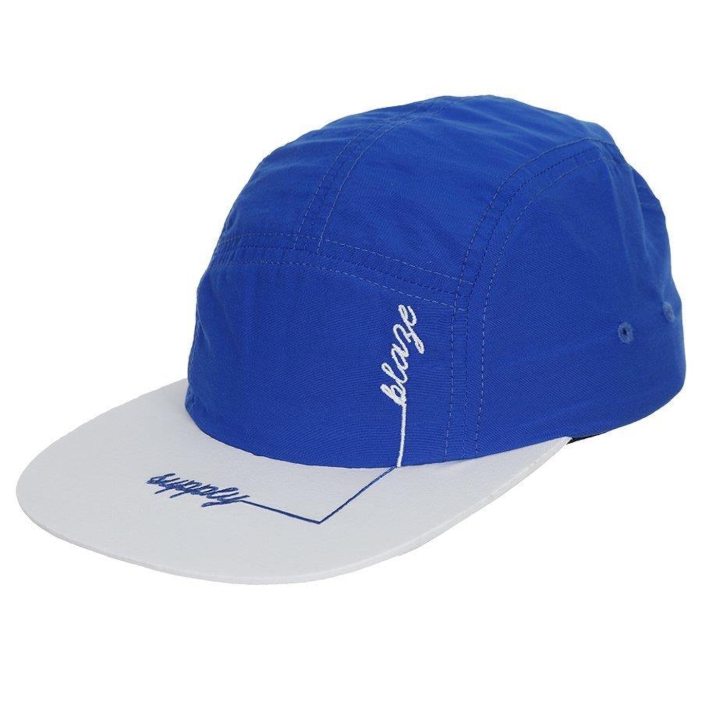 Boné Aba Reta Blaze Supply 5 Panel Angle - Strapback - Adulto - Foto 2