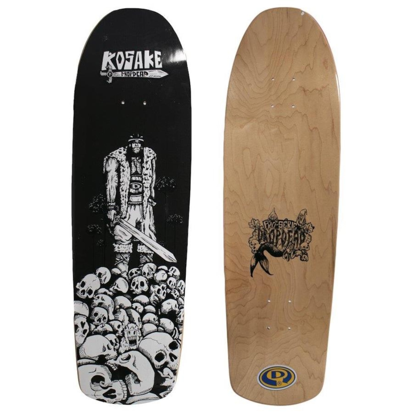 Shape Drop Dead Kosake o Barbaro Maple Old School Preto Tamanho 9.16 - Foto 1