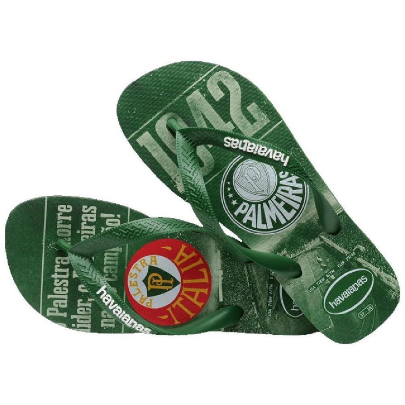 Sandália do Palmeiras T Times Fc Havaianas - Masculina - Foto 2