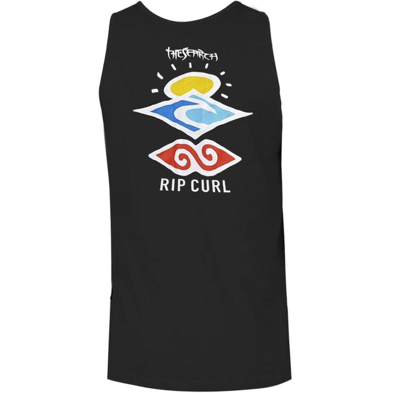 Camiseta Regata Rip Curl Search Icon Rg Black - Masculina - Foto 2