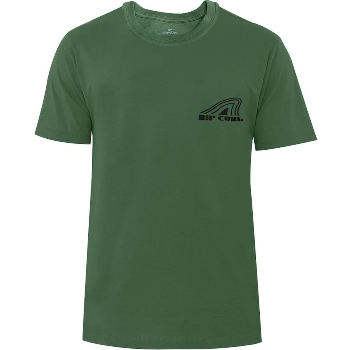 Camiseta Rip Curl Rc Fin Washed Army - Masculina - Foto 1