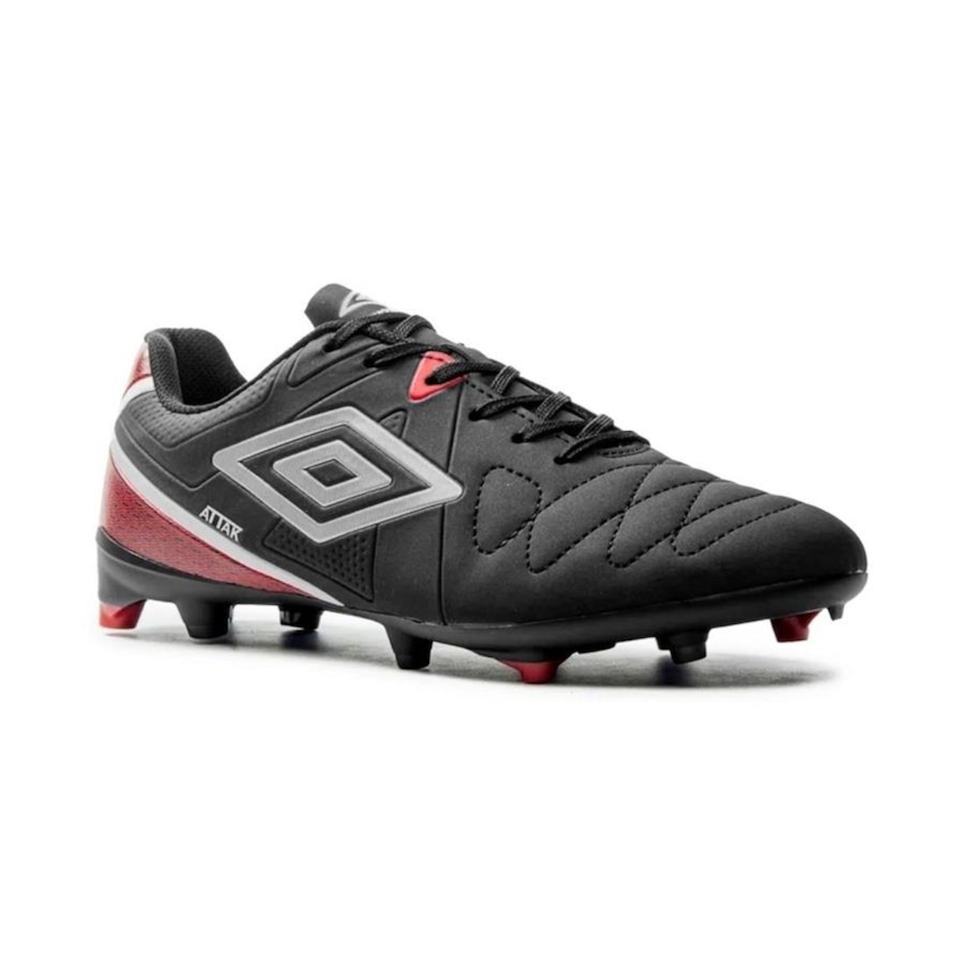 Chuteira de Campo Umbro Attak Eternal + Meião Color Sports de Futebol - Adulto - Foto 2