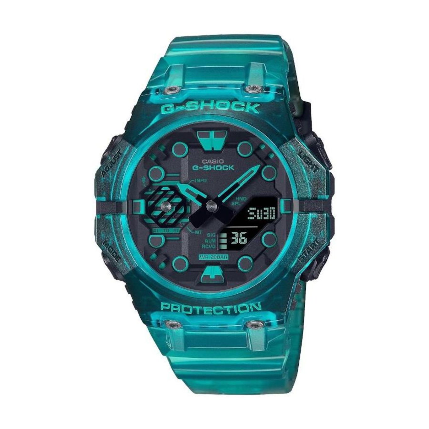 Relógio Analógico Casio G-Shock Ga-B001G-2Adr Carbon Core Guard Tooth - Masculino - Foto 1