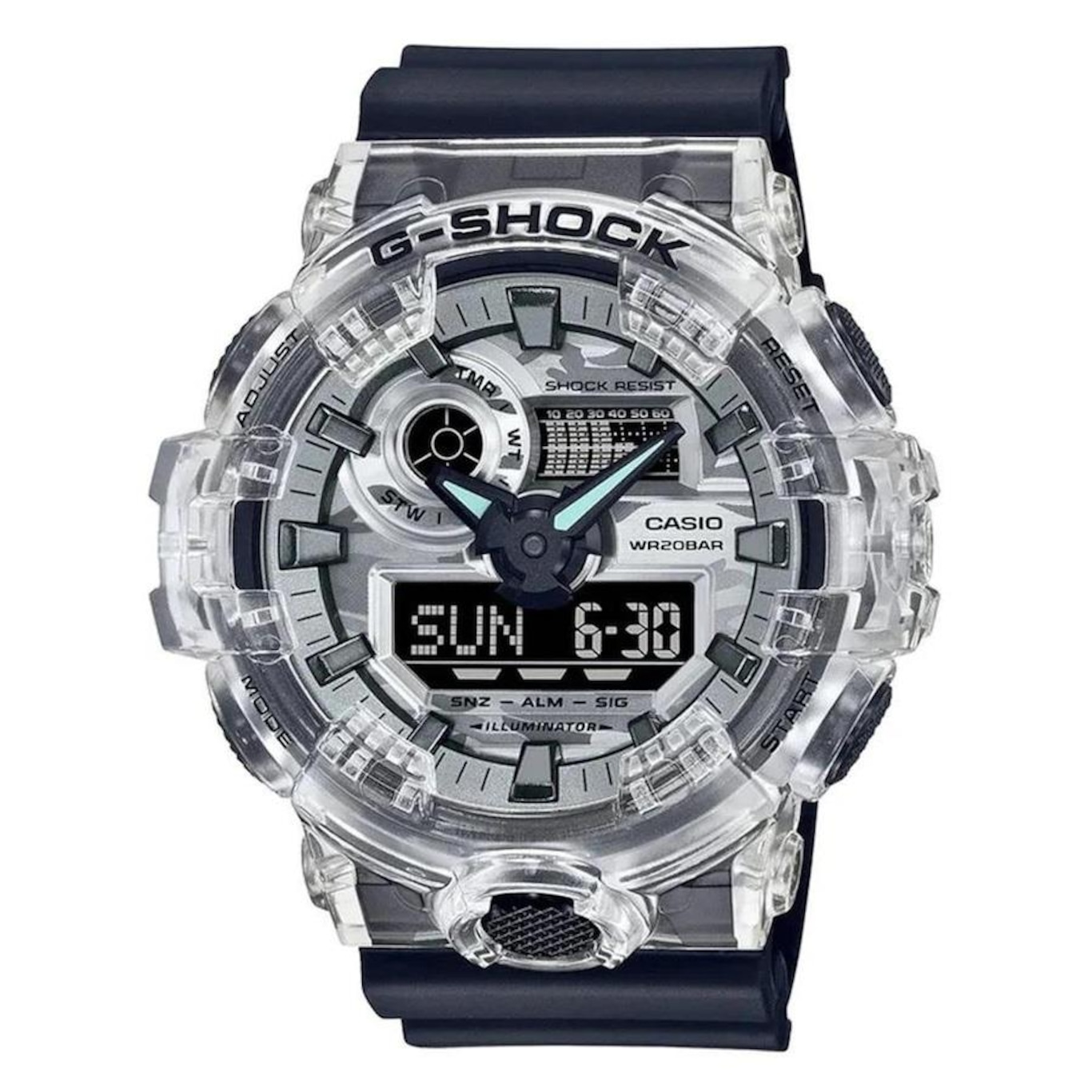 Relógio Digital Casio G-Shock Ga-700Skc-1Adr Ga-700Skc-1Adr - Foto 1