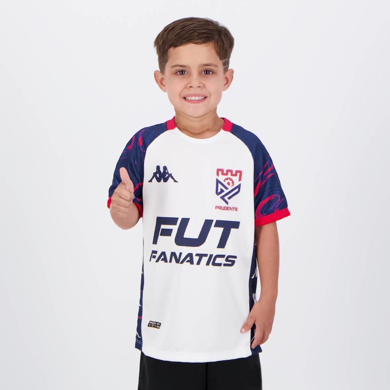 Camisa do Grêmio Prudente Ii 2024 Kappa - Infantil - Foto 1