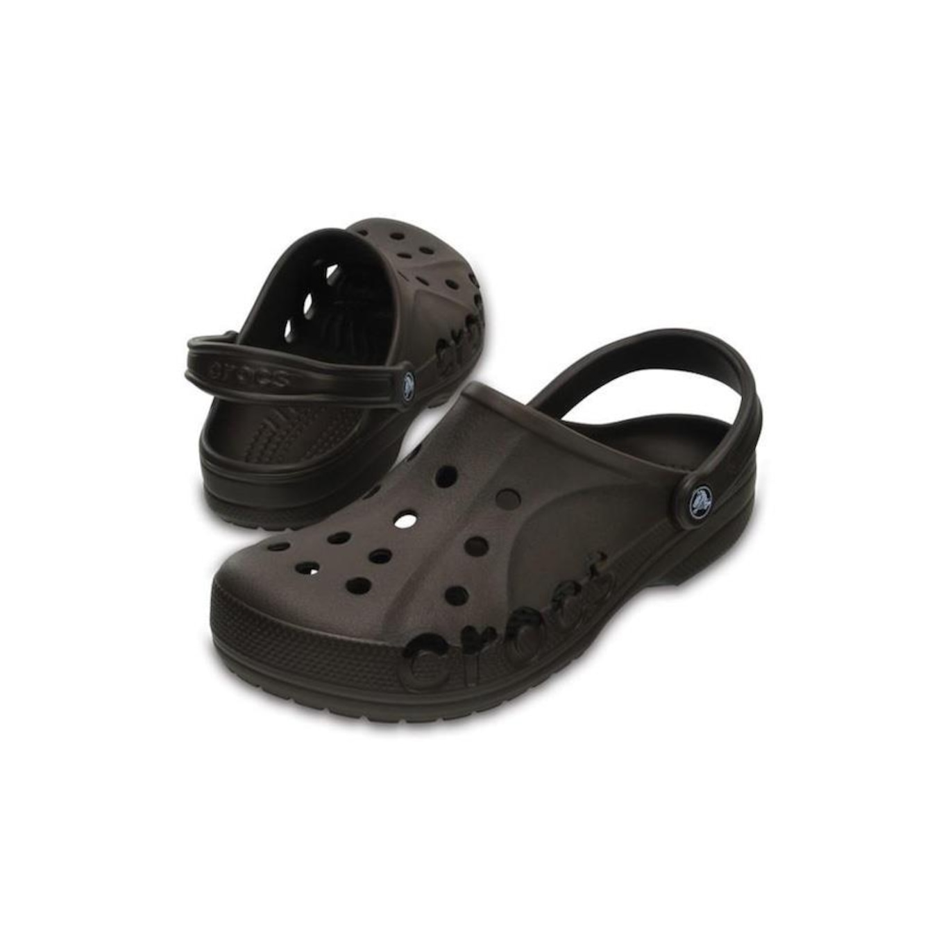 Sandália Crocs Baya Espresso - Unissex - Foto 3