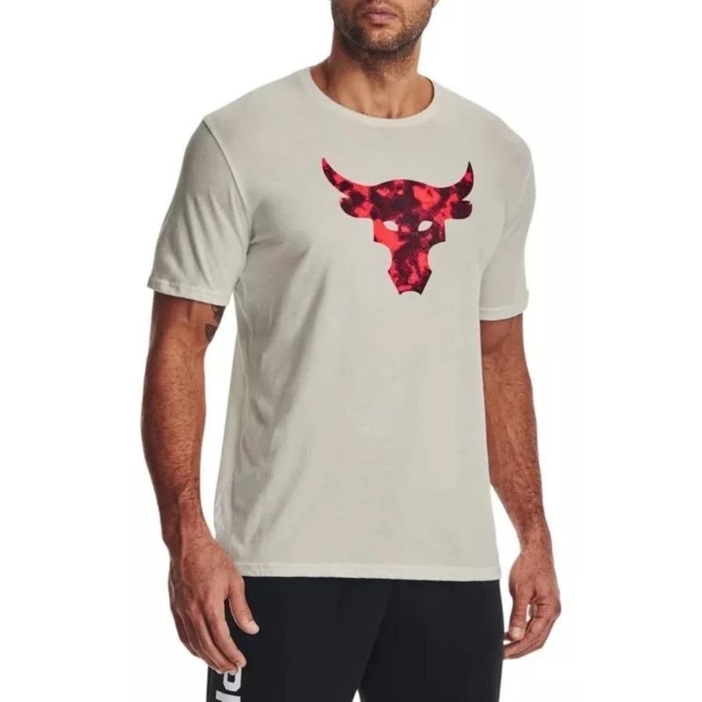 Camiseta Under Armour Rock Brahma Bull - Masculina - Foto 1