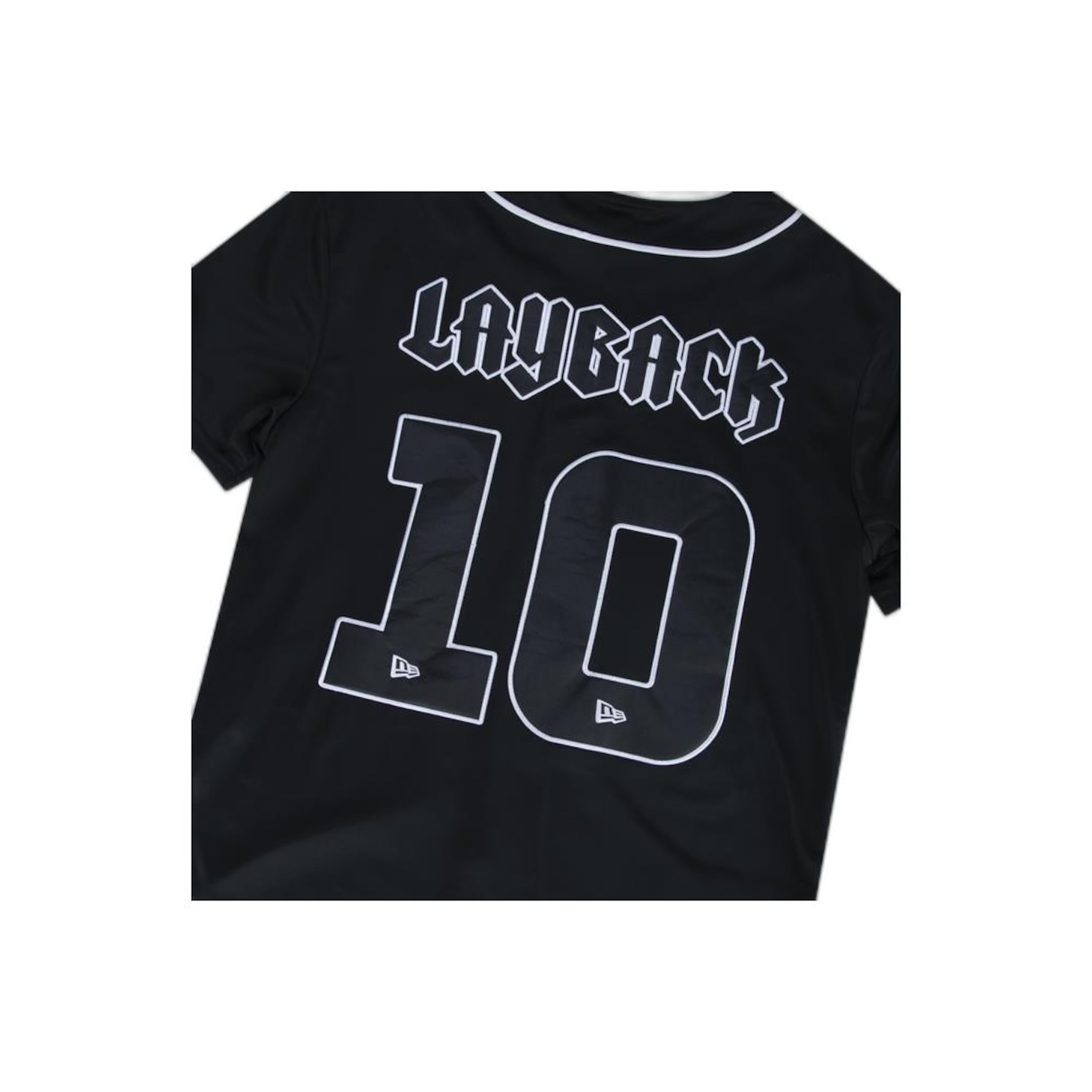 Camiseta New Era Jersey Collab Layback 10 Anos - Masculina - Foto 5