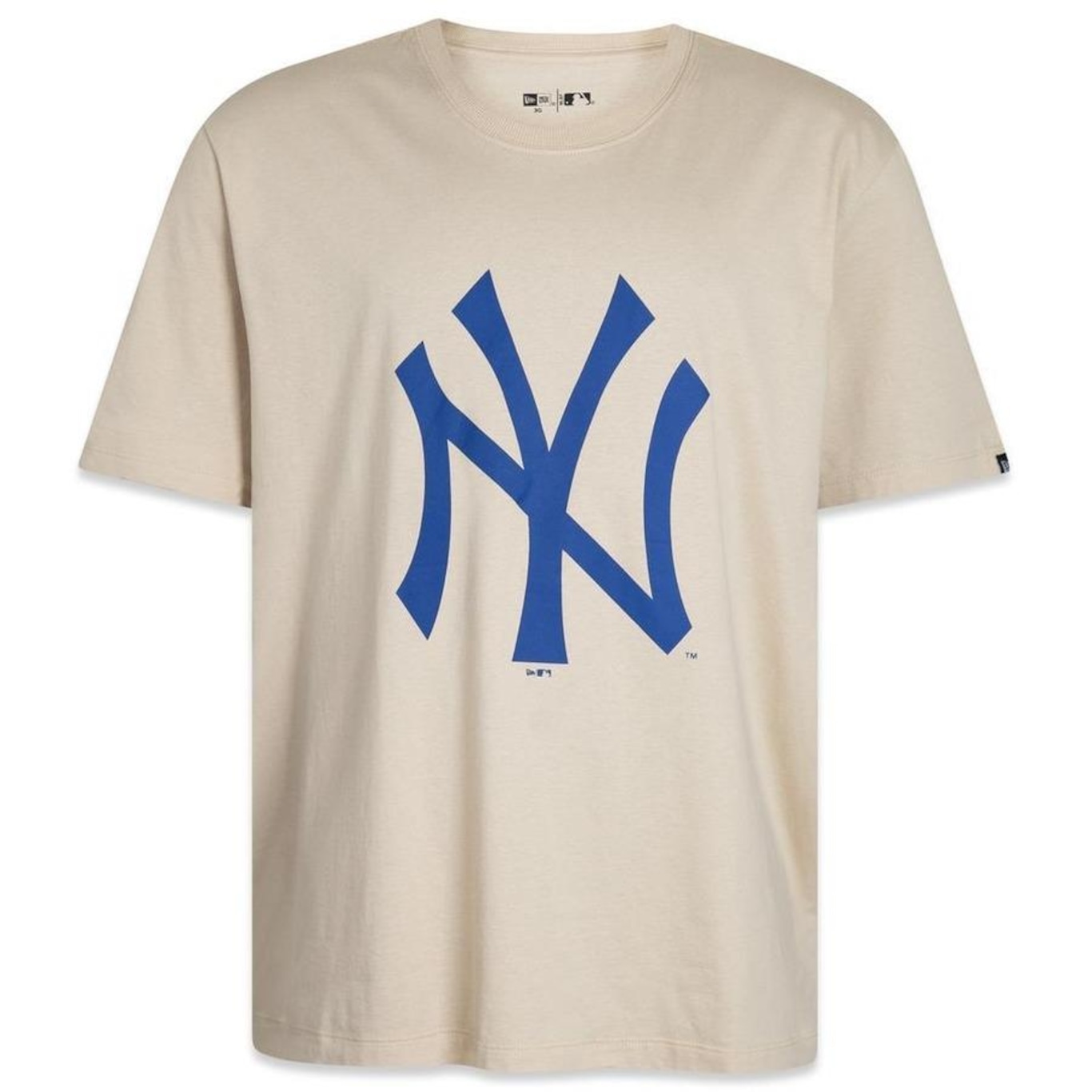 Camiseta New Era Plus Size Mlb New York Yankees Big Logo - Masculina - Foto 1