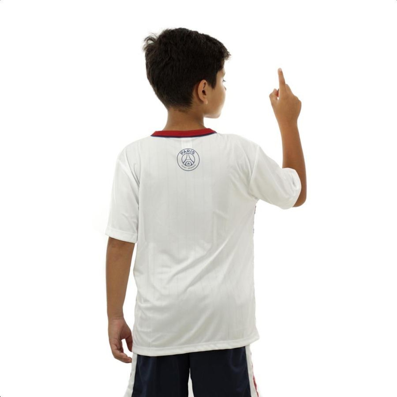 Camisa Psg Braziline Wit - Infantil - Foto 5