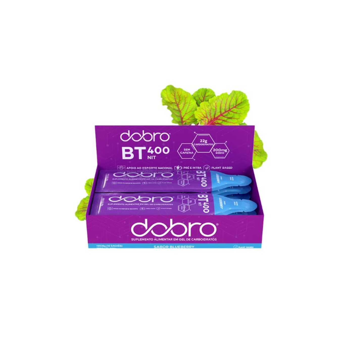 Bt Nitrato Gel Dobro - Blueberry 10X30g - Foto 1