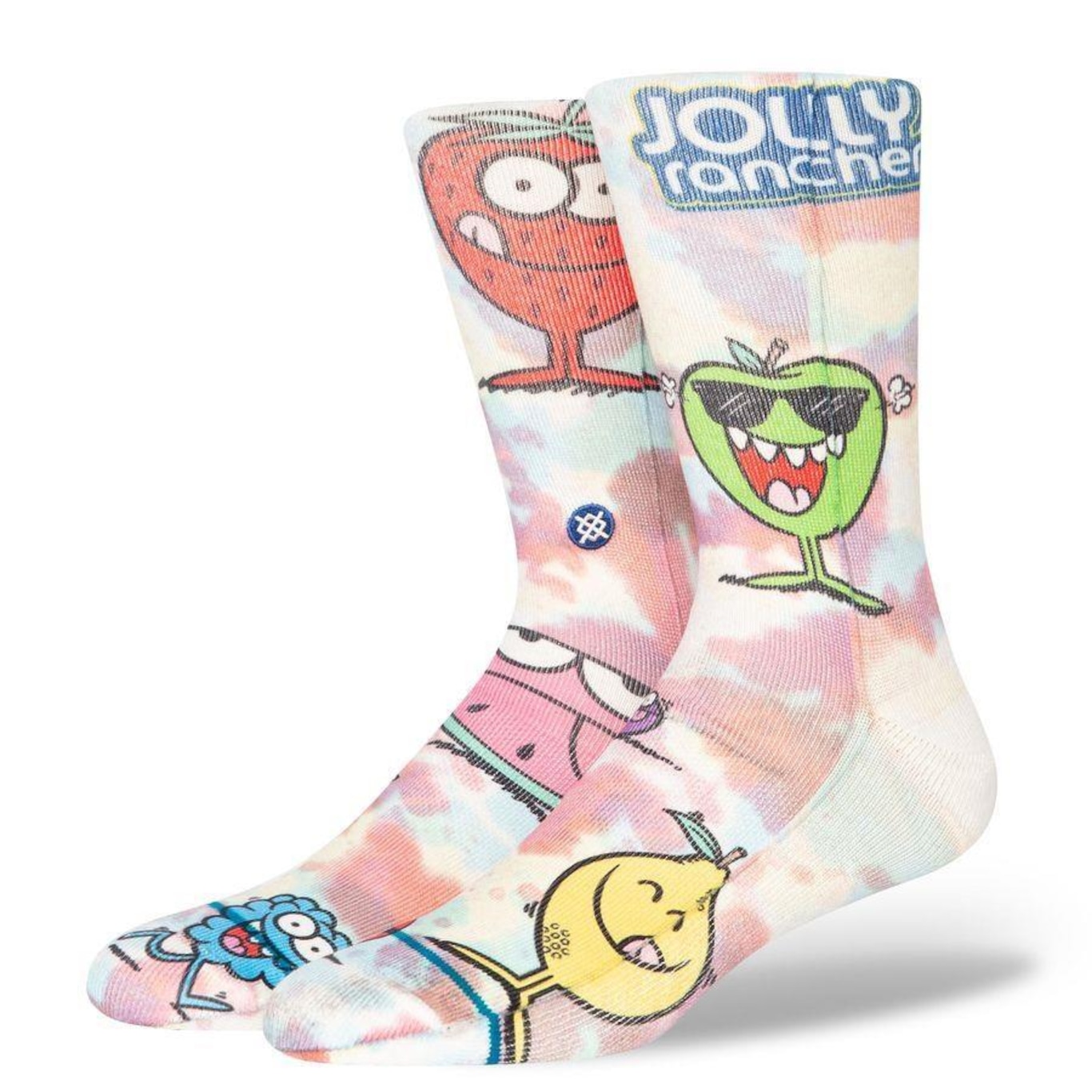 Meia Stance Collab Jolly Rancher Multicolorida - Unissex - Foto 1