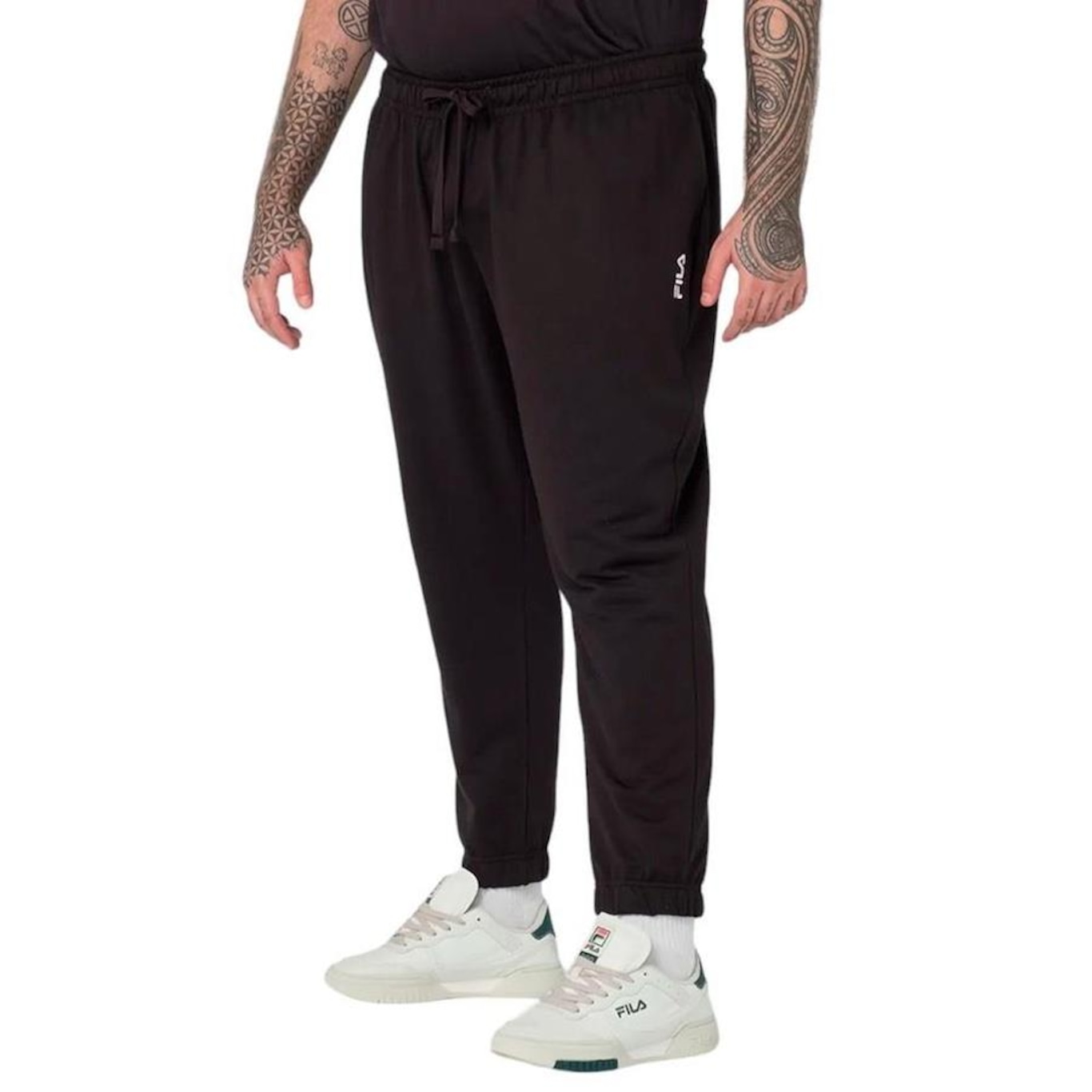 Calça Fila Basic Classic Plus Size - Masculina - Foto 1