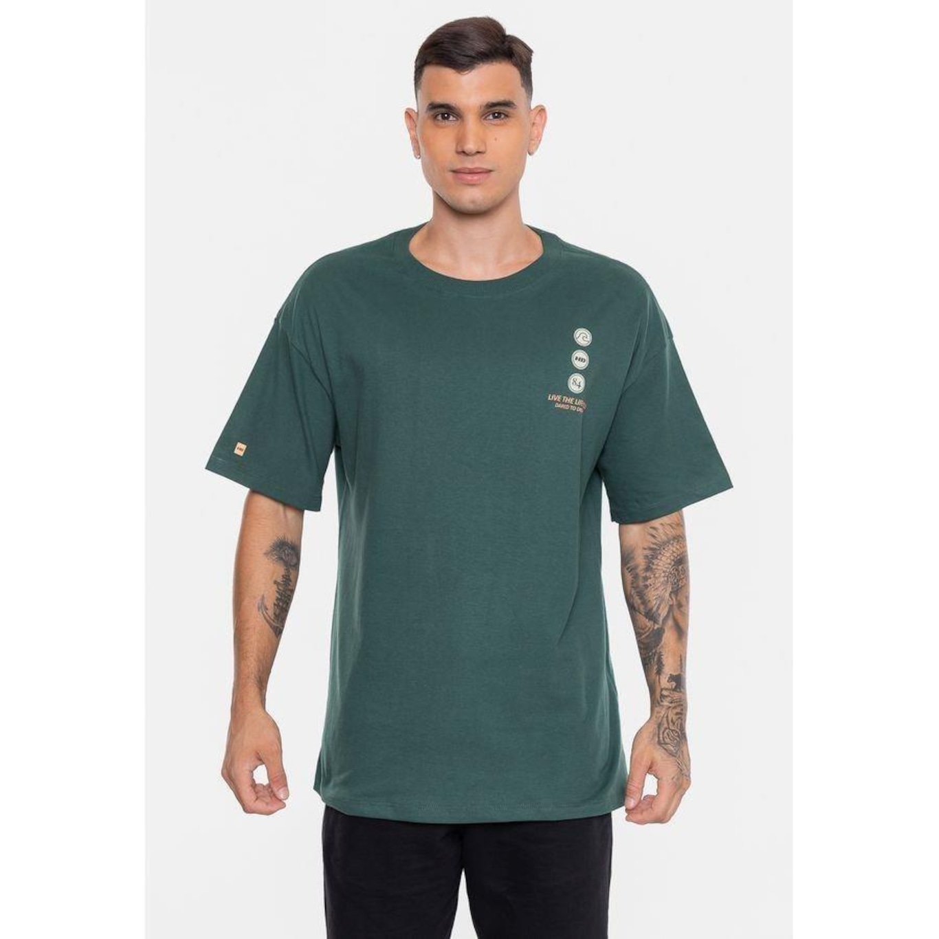 Camiseta Hd Dared - Masculina - Foto 1